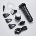 New multifunctional rechargeable beard trimmer - long battery life, type-c charging, full body washable shaver for men