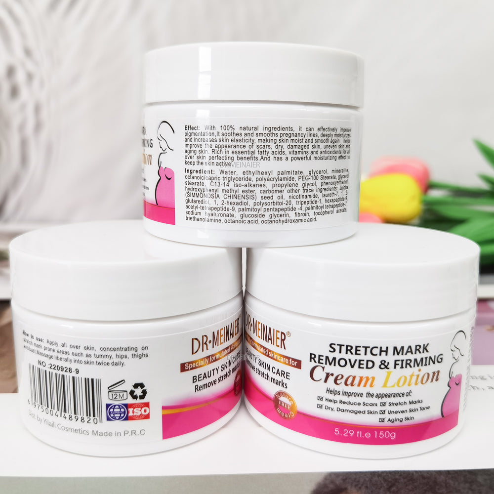 moisturizing and moisturizing stretch mark repair cream for pregnant women, lightening lines, repairing abdominal obesity lines, firming cream 150g