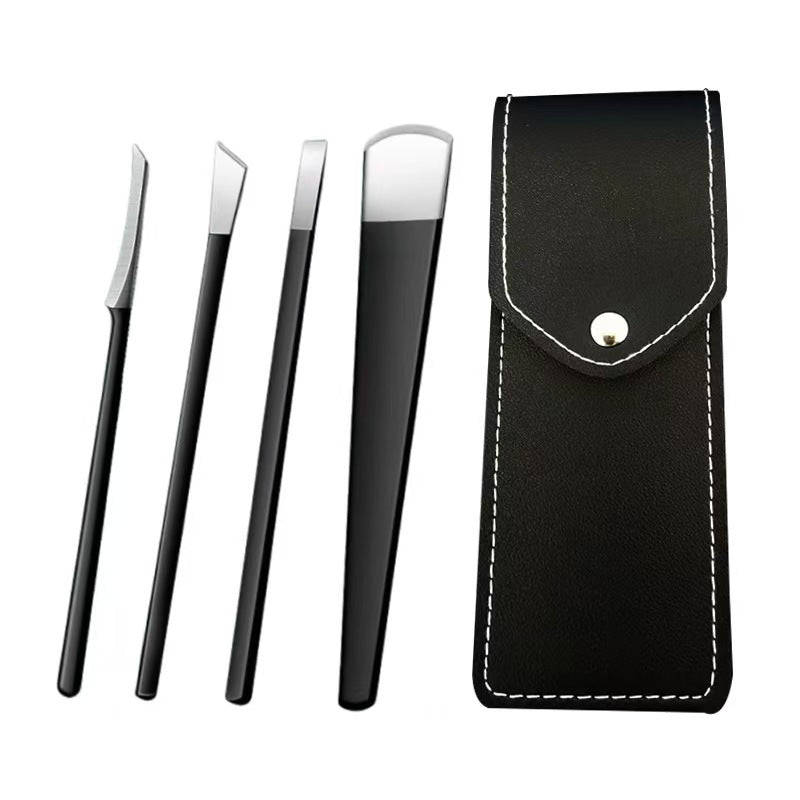 Pedicure knife suit yangzhou three knives nail groove pliers onychomycosis remove dead skin calluses single foot knife nail clipper