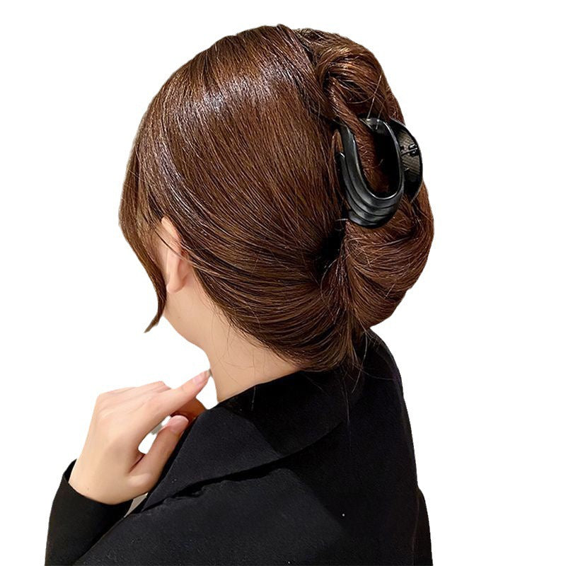 New alloy hair accessories fluffy high ponytail metal small antennae classy sense wings gripper ponytail clip back of head clip