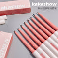 Kakashow gel eyeliner pencil - easy to apply, waterproof, sweat-proof, smudge-proof, colorful eyeliner for beginners