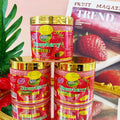 english strawberry scrub fruit handmade soap arbutin shower gel body cleansing care series