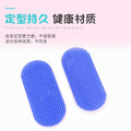Three-color oil head bangs velcro oil head hair stickers bangs velcro magic stickers hair stickers bangs stickers 2 pieces