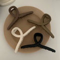 Brown series cross large gripper early autumn new arrival frosted hair clip frenchcasualelegantretro shark clip hair accessories