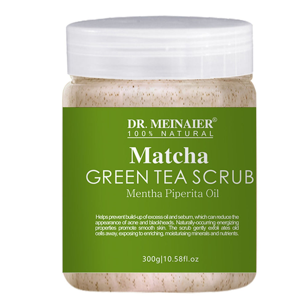 rose facial & body scrub - milk & almond cleansing exfoliating bath scrub & massage cream 350g