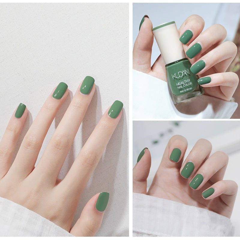 Oily colorful character nail polish, long-lasting, no baking, non-peelable, quick-drying, whitening, non-tearable, cross-border live broadcast nail polish