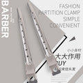 Hairdressing clip long iron clip hair clip crane beak clip hairdressing yb-eight-hole clip iron hair clip wholesale