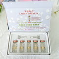 leo yanmei collagen essence liquid 5-pack to lighten melanin, brighten, moisturize and repair the original liquid