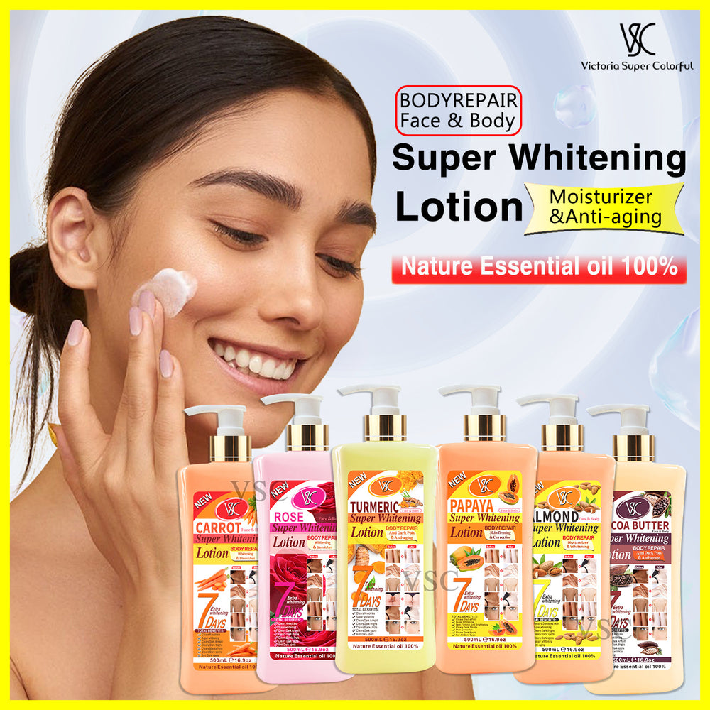 vsc turmeric cream brightening moisturizing carrot body lotion refreshing non-greasy papaya lotion 500