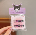 No. 4 [card head style] black kumi