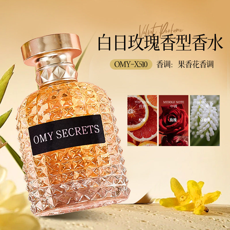 Rivet perfume omy new product douyin popular casual adventure lady perfume wholesale long-lasting eau de toilette