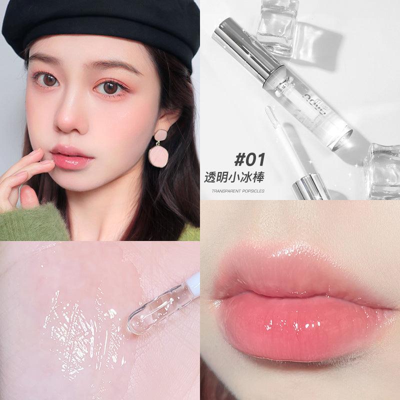 Novo soothing & hydrating lip gloss: nourishes, repairs, reduces lip lines, prevents dryness, perfect lipstick primer, clear & buildable