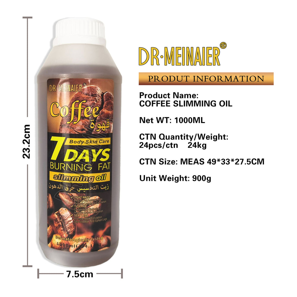 coffee heating essential oil massage oil whole body firming massage oil shoulder and neck meridian scraping oil export