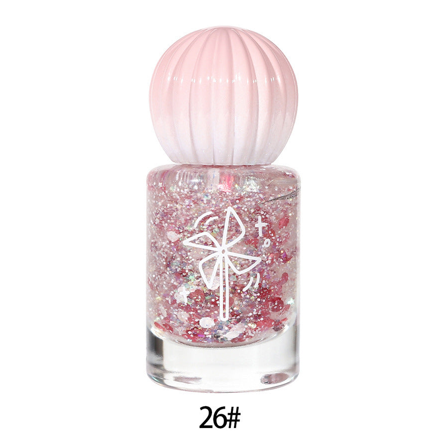 Bk nail polish - oil-based, peel-off, no-bake, quick-drying, colorful bottles - brick & mortar, student nail polish, summer new arrivals