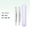 Mirror light 96 eyebrow clip flat mouth + oblique mouth + plastic box