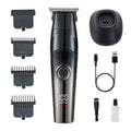popular hairdressing set electric clipper digital display type-c rechargeable electric clipper engraving hairdressing scissors for home use