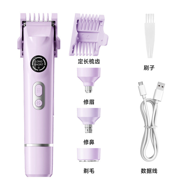 new women's electric double-headed epilator for intimate, underarm, and leg hair removal - body hair shaver