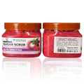 natural pure sugar scrub, classy fruit fragrance, bath, rejuvenating, moisturizing, exfoliating bath salt, whole body skin care