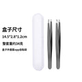 1.0 black flat mouth + oblique eyebrow clip + plastic box