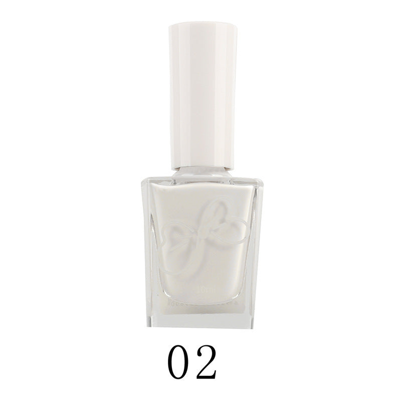 Fall and winter new color nail polish whitening oily non-peelable long-lasting nude black white nail polish wholesale