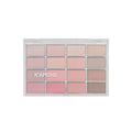 Capel's favorite sixteen-color eye shadow palette with low saturation pearlescent matte lying silkworm brightening pink brown earthy eye shadow
