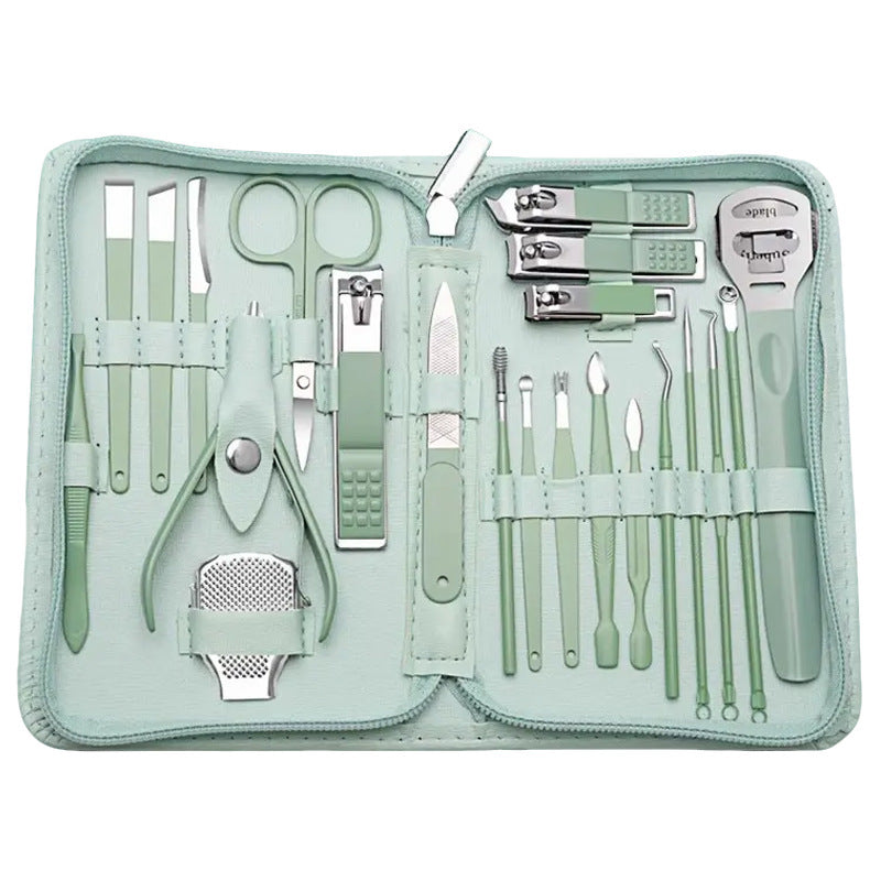 Ready-to-ship nail clipper set, nail scissors kit, nail clippers, pedicure tools, beauty set 7-piece set, earwax removal tool