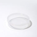 100 points powder puff box marshmallow air cushion puff storage box dust-proof portable large round transparent empty box