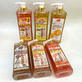 Export carrot scrub shower gel 1000ml rich foam vc long-lasting fragrance vitamin c shower gel