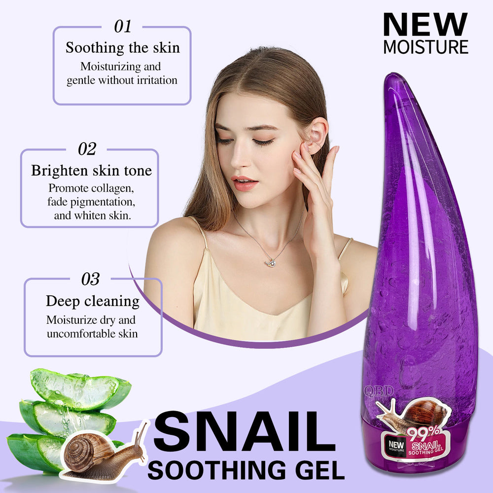 exclusive snail cleansing gel 260ml gel cooling and refreshing cleansing export wholesale