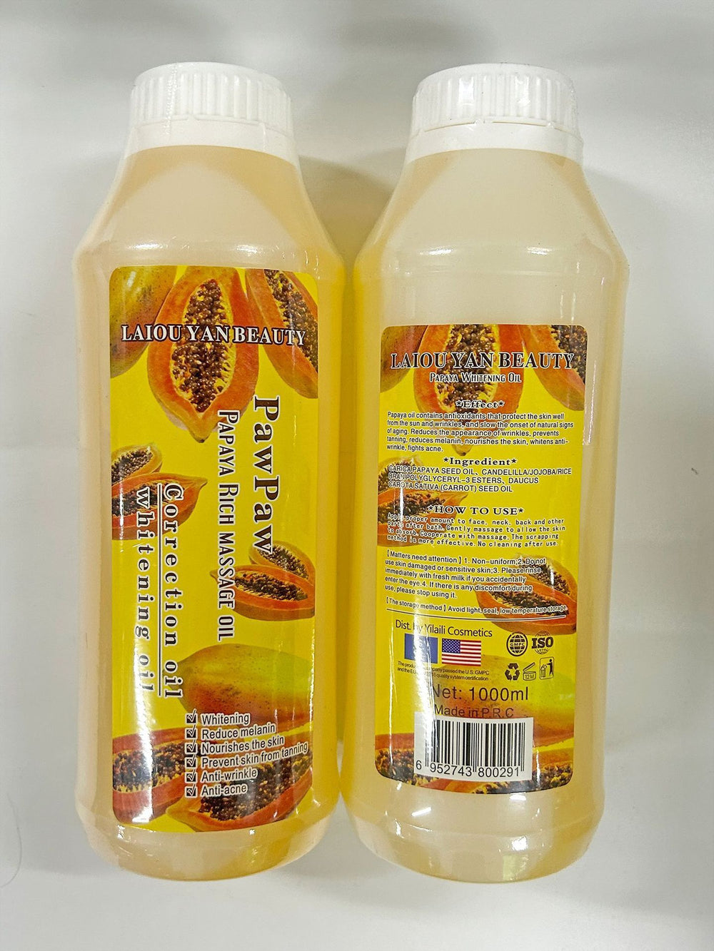 exclusive papaya essential oil brightening and moisturizing coconut oil ginseng essential oil lemon massage oil emollient plant essential oil