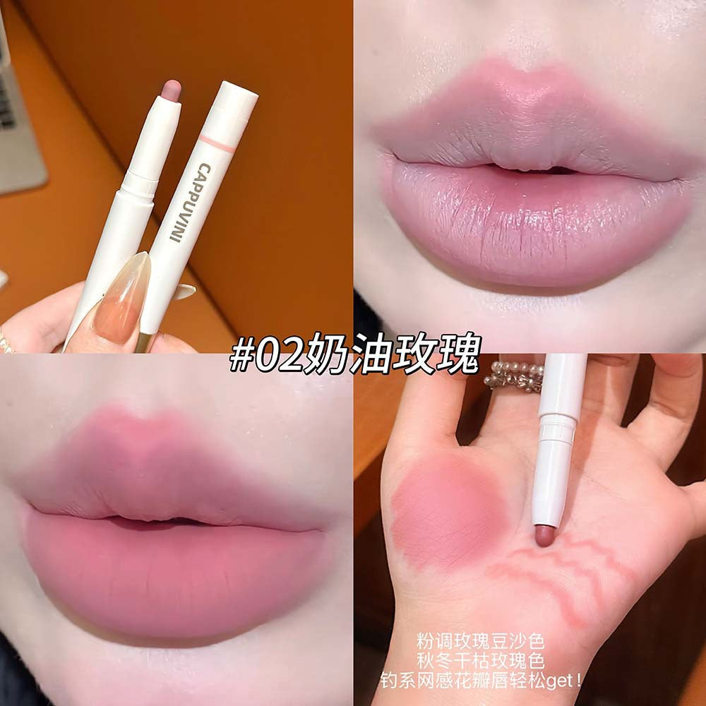 Cappuvini matte lip liner - define your lips with this long-lasting, smudge-proof, waterproof lip liner