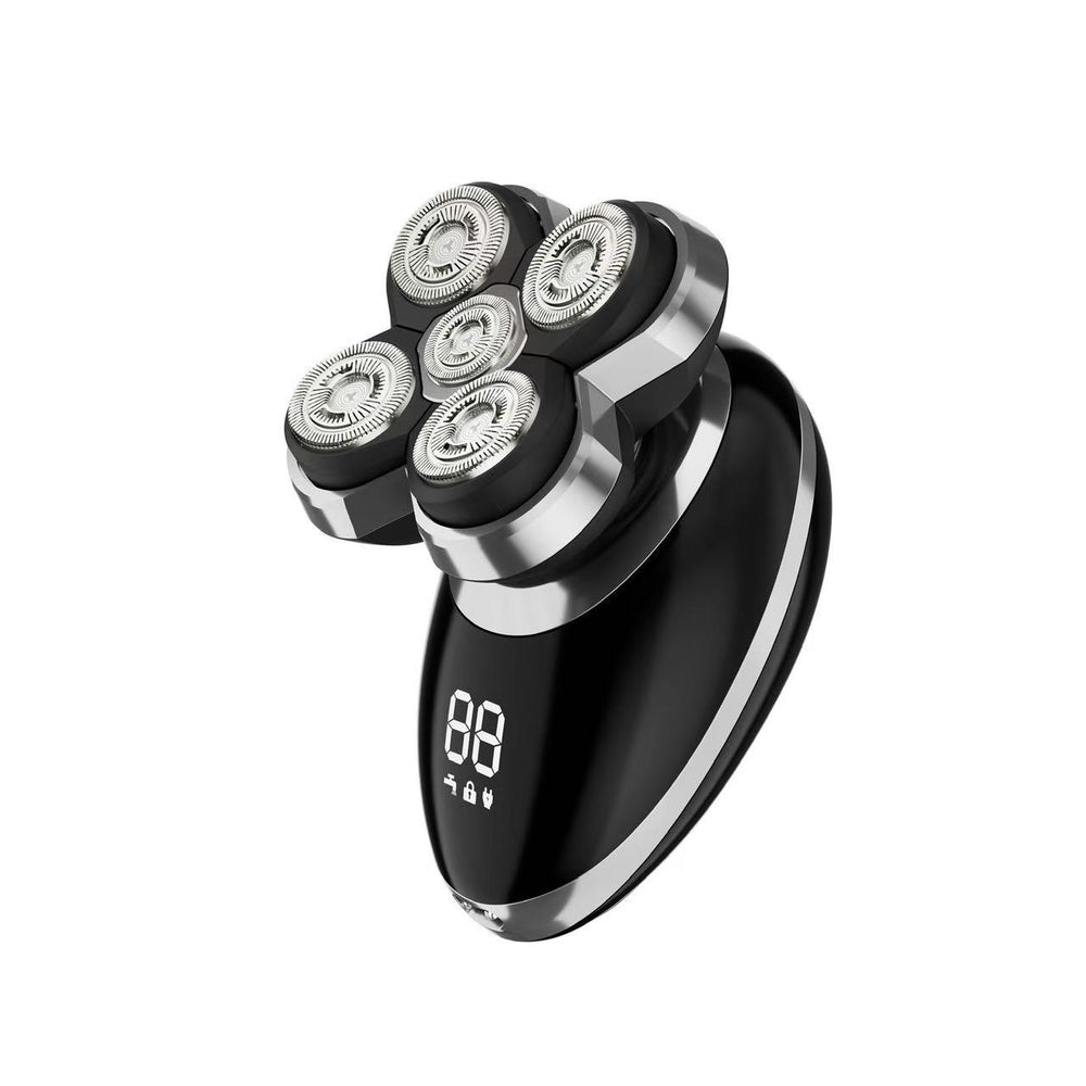 5-in-1 electric shaver: the ultimate head-shaving gadget. rechargeable, fully washable, multi-functional head shaver