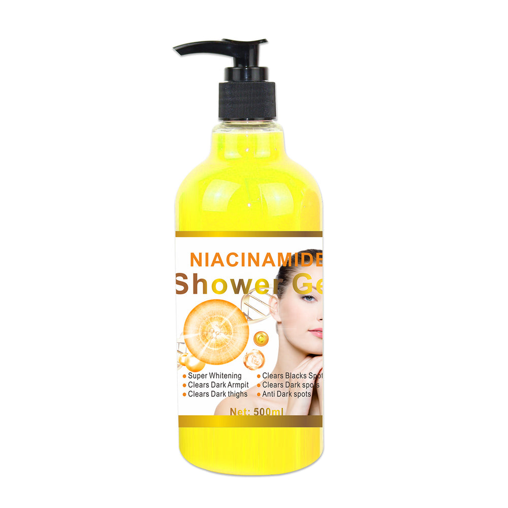 500ml shower gel, silky and smooth skin, rich foam, refreshing, moisturizing, gentle cleansing, export