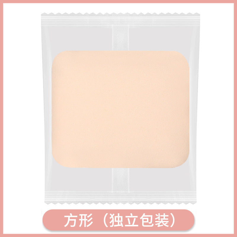 Cotton candy puff air cushion powder bottom liquid special beauty egg triangular square makeup puff sponge powder puff dry and wet use