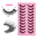 Hl10-03 (10 pairs) natural curl