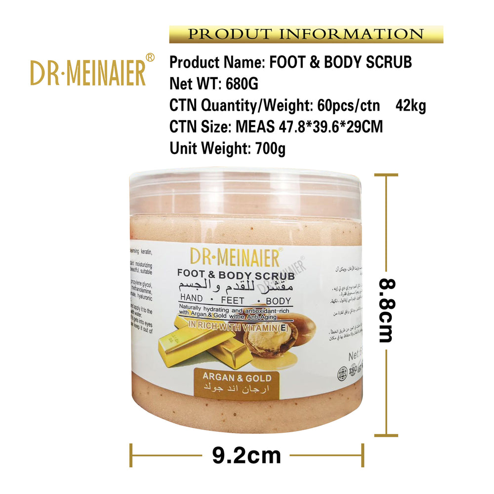 foreign trade scrub wet salt full body bath bath salt exfoliating chicken skin sea salt bath bath salt 680g wholesale