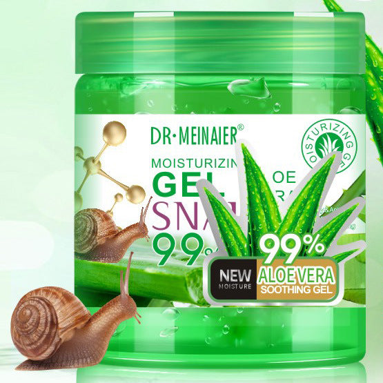 snail aloe vera gel moisturizing smear-type leave-in facial mask night moisturizing repair cream aloe vera gel export