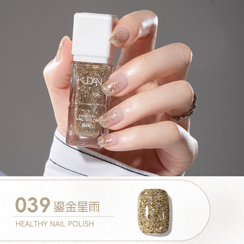 Kudan peel-off water-based nail polish - no bake, long-lasting, quick-drying, 10ml, lightly scented, nail care & protection