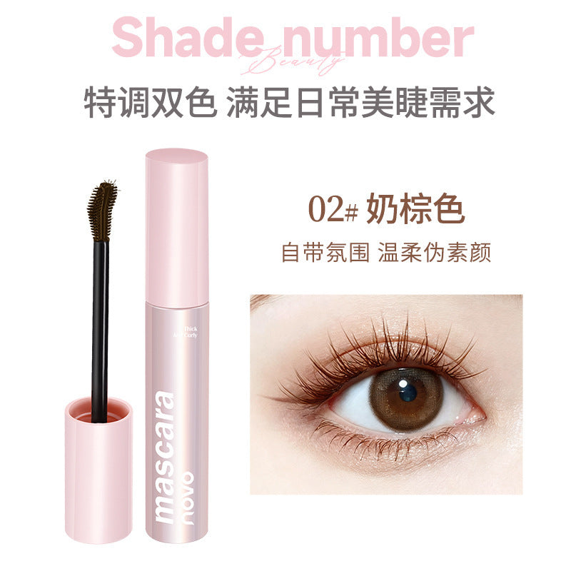 Novo featherlight volumizing mascara - women's 3d curling, thickening, lengthening, long-lasting, waterproof, sweat-proof, smudge-resistant