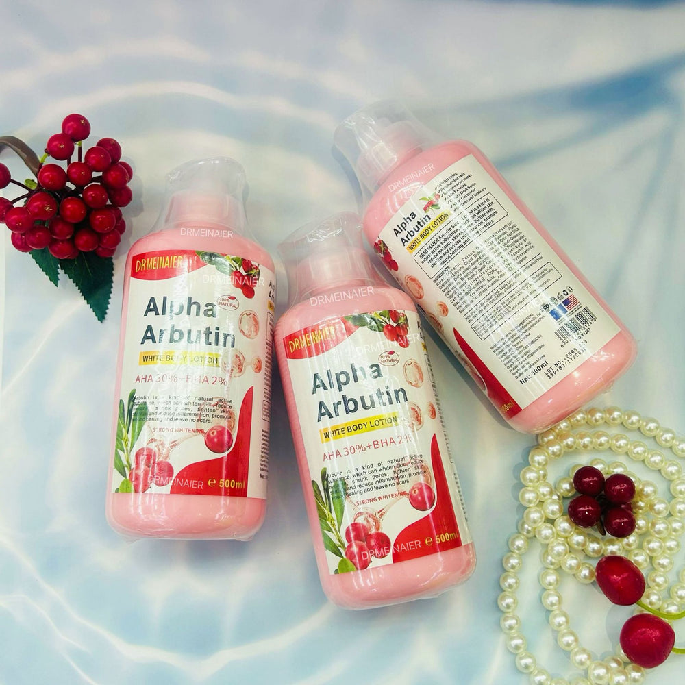 arbutin body lotion, skin-beautifying, brightening, moisturizing, arbutin body lotion 500ml foreign trade wholesale