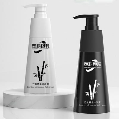 High-end pet lotion pump bottle 500ml shampoo bottle body wash bottle facial cleanser plastic dispensing set