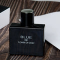 New floral story cologne - azure blue men's perfume, oceanic aroma, subtle and long-lasting fragrance, 50ml eau de parfum
