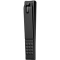 Black nail clipper 3-piece set, single nail clipper, large size flat jaw portable pliers, nail scissors angled jaw, universal for home use
