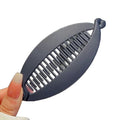 Morandi ponytail buckle hairpin for women, elegant frosted hair twist clip, horizontal clip, hair clip, banana clip, headwear