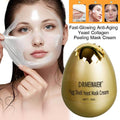 yeast eggshell veil cream collagen hydrating moisturizing lightening firming egg mask 30g - export quality
