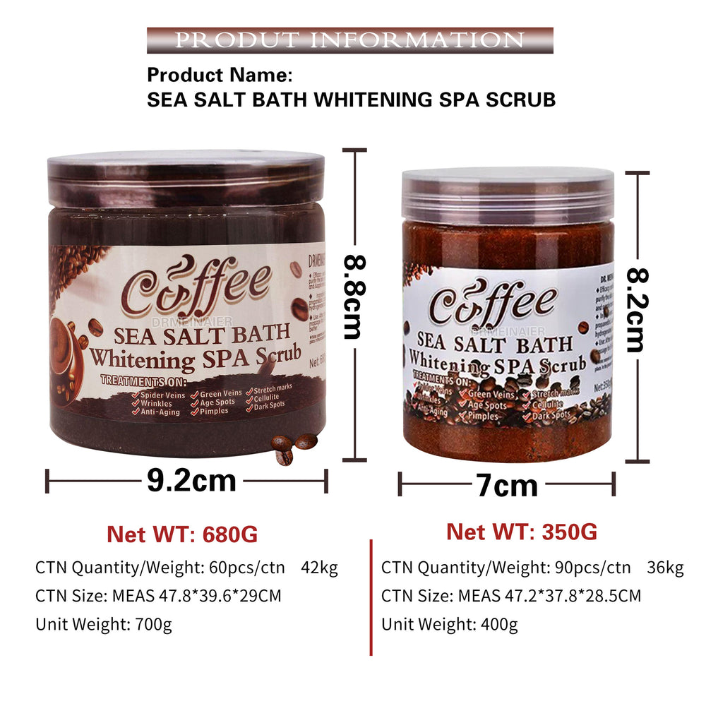 coffee scrub bath salt bubble wet salt coffee scrub clean cuticle dead skin bath salt sea salt