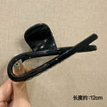 Scissors bright black [12cm]