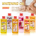 popular red cover 7 days vc rose brightening and repairing essential oil body massage massage turmeric oil 200ml foreign trade