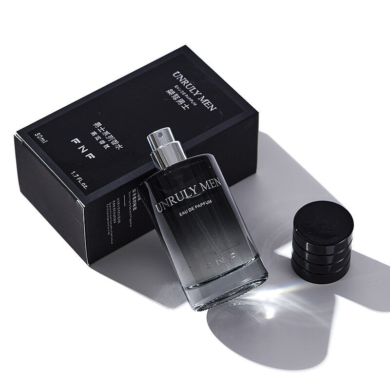 Intriguing men's collection perfume, azure men's fresh light fragrance, woody aromatic notes, long-lasting scent, 50ml