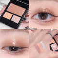 Sweet mint shimmer crystal eyeshadow palette - iridescent, earth tones, perfect for students, everyday commute, and light makeup
